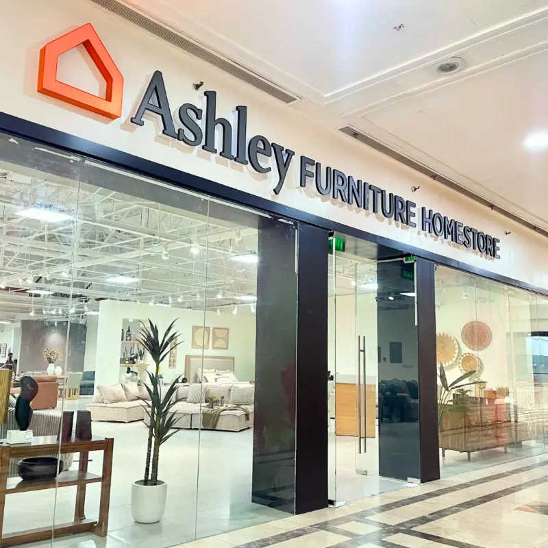Bedscape Corp. Opens New Ashley Furniture HomeStore in Makati, Philippines