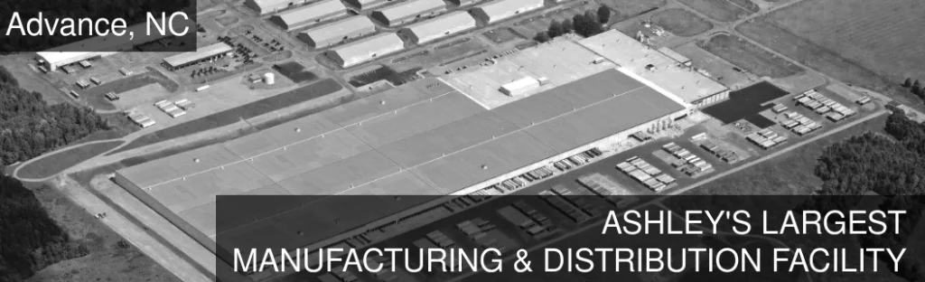 Ashley Furniture Facility in Advance, NC