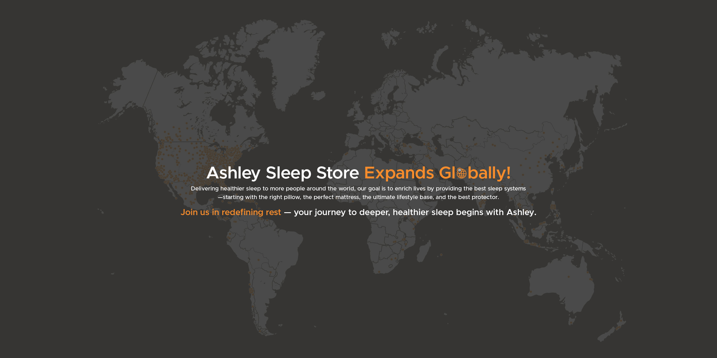 Ashley Sleep Store Expands Globally